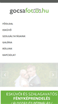 Mobile Screenshot of gocsafoto.hu