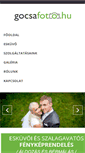 Mobile Screenshot of eskuvo.gocsafoto.hu